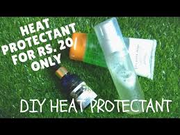 Diy Heat Protectant Spray For Hair In Hindi Rs 20 Heat Protectant 3 Ingredients Hair Spray Youtube