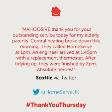 We D Like To Give A Big Thank You To One Of Our Customers For This Lovely Tweet Vulnerable Customers Are A Top Priority So In 2020 Tidy Up It