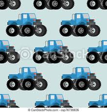 We hope you enjoy our growing collection of hd images to use as a background or home screen for. Monster Truck Pattern Seamless Car On Big Wheels Background Baby Fabric Ornament Vector Texture Canstock