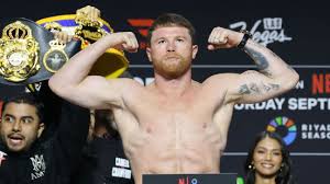 'Canelo' Álvarez confirmó que peleará en Arabia ante Christian Mbili
