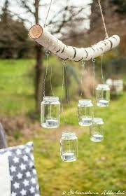 Lasipurkkeja Roikkumaan Oksasta Diy Outdoor Backyard Lighting Diy Garden