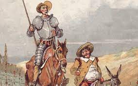 Throughout the remainder of the book, don quixote keeps pestering sancho to take his lashes on the bum and to restore dulcinea to her beautiful form. Don Quixote Rnz
