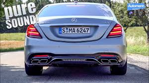 2018 Mercedes Amg S63 612hp Pure Sound 60fps Youtube