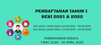 Pendaftaran secara online boleh dilakukan menerusi laman web sistem pendaftaran atas talian. Sek Keb Pekan Kinarut Pendaftaran Tahun 1 Sesi 2022 2023 Pendaftaran Online Tahun 1 Bagi Kemasukan Tahun 2022 Dan 2023 Akan Dibuka Mulai 1 Mac 2021 Ini Untuk Memudahkan Proses