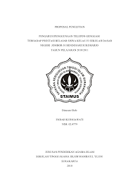Dalam proposal penelitian diagram ini dibuat untuk mengkategorikan penelitian yang sudah dan akan di buat dalam cara yang tertib yang akan menyumbang pada tujuan akhir. Proposal Penelitian