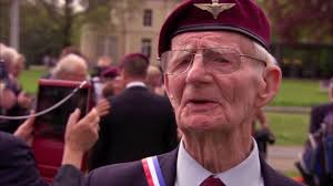 Fred and Ted parachute into the Merville Battery 72 years after D-Day