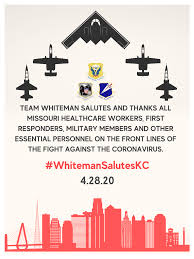 Luke air force base plans to extend their heartfelt gratitude to all the amazing healthcare workers, first responders, military personnel, as well as other essential personnel who continue to do their jobs amidst the coronavirus pandemic. Whiteman Afb B 2 Stealth Bomber A 10 And T 38 Jets To Fly Over Kansas City In Salute To Covid 19 Essential Workers Whiteman Air Force Base Article Display