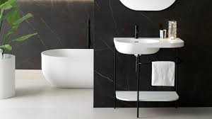 From metro tiles in the kitchen, to a natural porcelain stone effect in the bathroom, we have tiles to suit everyone. Black And White Bathrooms Will Always Be In Style