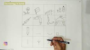 Sebaiknya pada tes wartegg ini anda menggambar secara acak dan tidak berdasarkan nomor urut sesuai gambar, misalnya 1,2,3,4 kemudian 8,7,6,5. Baru Tes Wartegg 16 Kotak Psikotes Youtube
