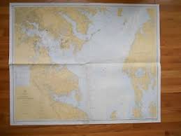 Details About Large Map Baltimore Harbor Maryland Chesapeake Brooklyn Nautical Chart