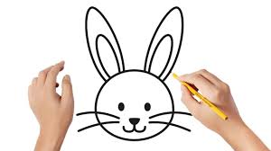 It's very easy art tutorial for kids and beginners, only follow me step by step, if you need more time, y. How To Draw A Rabbit Bunny Face Easy Step By Step Drawing For Kids Youtube Bunny Face Bunny Drawing Easy Drawings For Kids