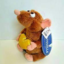 Disney Store Ratatouille Emile Brown Rat Plush Stuffed Animal Toy 9 Inches Disney