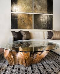 Teak Tree Trunk Cocktail Table Wood Table Design Coffee Table Furniture