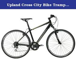 Upland Cross City Bike Tramper Men 700c Medium Black Speed 24s Chainwheel My Ad41 48 38 28t Frame Alloyg6 Wheels Upland Trek Bicycle Trek Bikes Ghost Bike
