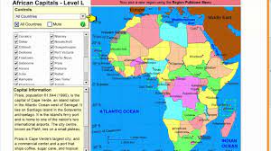 We are a free educational website with hundreds… Learn The Capitals Of Africa Geography Tutorial Game Learning Level Youtube
