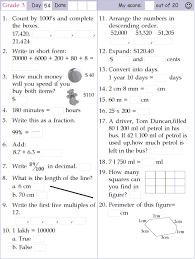 Please visit learn decimals or fractions and decimals to view our large collection of printable worksheets. Mental Math Grade 3 Day 54 First Grade Math Worksheets Mental Maths Worksheets Math Pages