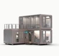 Portable Mobile Container Double-Deck Home Capsule ...
