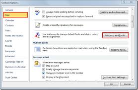 I Am Unable To Change The Default Font Size In Outlook 2010