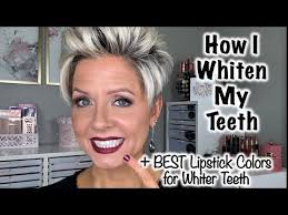 My Teeth Whitening Secret + BEST Lipstick Colors for Whiter Teeth