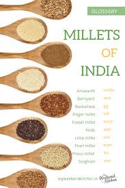 Different Types Of Millets In Hindi And English In 2019