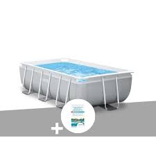 Kit Piscine Tubulaire Intex Prism Frame Rectangulaire 3 00 X 1 75 X 0 80 M Kit De Traitement Au Chlore Achat Vente Piscine Kit Piscine Tubulaire Intex Cdiscount