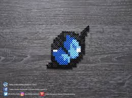 Oeil Bleu De Chat Perles Hama Blue Cat Eye Perler Beads Perles A Tisser Yeux Bleus Perle