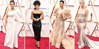 The red carpet for the 92nd academy awards is underway and (like the rain) the fashion is pouring in. All Of The Red Carpet Looks From The Oscars 2020 Oscars Dresses