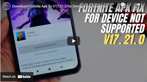 Judge rules apple can block fortnite but not epic's unreal engine major lazer, ps4,. How To Install Fortnite V17 21 0 Fix Device Not Supported For Android Gsm Full Info