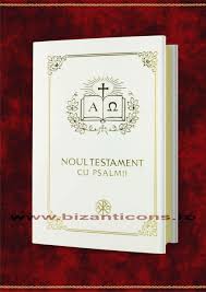 Noul testament ortodox cu psalmii. Noul Testament Cu Psalmi Alb Biblia Sfanta Scriptura Magazin Articole De Cult