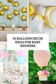 36 Cute Balloon Decor Ideas For Baby Showers Digsdigs