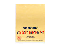 See more ideas about parchment paper craft, parchment cards, parchment crafts. Sonoma Colored Parchment Paper 90gsm Letter 10s Ochre Office Warehouse Inc