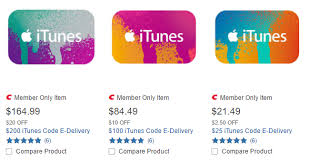 I'd buy a costo membership and drive the 80 miles to my nearest costco to get these even if they were just a 10% discount. Discounted Itunes Gift Cards At Costco Up To 17 5 Off Miles To Memories
