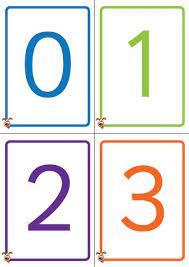Count the animals and circle the correct number: Image Result For Number Flashcards 0 5 Number Flashcards Preschool Number Cards Numbers Preschool