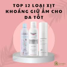 Top 12 xịt khoáng giữ ẩm cho da tốt nhất hiện nay