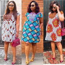 47 modèles de robes en pagne chics et tendances pour vos occasions ! Three Times The Charm Nina Is Such A Stunner Very Comfortable Chic And Clas Latest African Fashion Dresses African Wear Dresses Short African Dresses