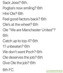 Now all those people who took the time to film themselves chanting it are hastily deleting their selfie videos from their phone and telling mates they never wanted. Ole S At The Wheel Troll Football
