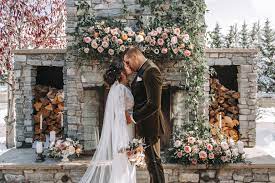 Flores Pine Wedding Venue Wedding Fireplace Calgary Wedding Venues Wedding Fireplace Decorations