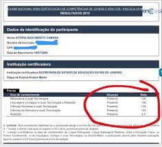 A nota que você tirou vai determinar. Passo A Passo Conferir Resultado Encceja 2021 Na Pagina Do Participante
