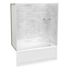 Maybe you would like to learn more about one of these? Maax Utile Tub Wall Kit Composite 60 In X 30 In X 60 In Carrara 103424307508801 Rona