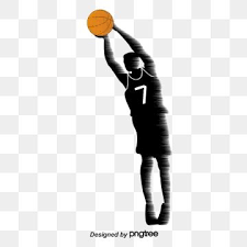 Creative Silhouette Of Basketball Players Creative Silhouette Action Png Transparent Clipart Image And Psd File For Free Download City Silhouette Graphic Design Background Templates Free Graphic Design