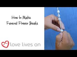 We have a large selection of roses, lilies, gerberas, orchids, carnations, daisies, tulips and more. How To Make Funeral Flowers Beads Youtube