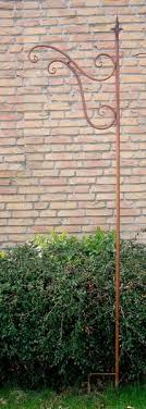 Antik Rost Stab 210cm Fur Blumenampel Laterne In 2020 Gartentor Metall Gartentore Blumen Ampel