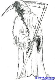 How To Draw Grim Reaper Grim Reaper Drawing Reaper Drawing Grim Reaper