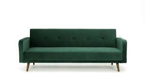 Chou Canape Convertible En Velours Vert Sapin Made Com En 2020 Canape Lit Canape Canape Convertible