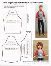 Das ausdrucken ist für das nähen besonders wichtig, weil das. Ken Doll Patterns Printable Doll Clothes Patterns Chelly Wood Puppen Kleidung Nahen Barbie Klamotten Puppenkleidung