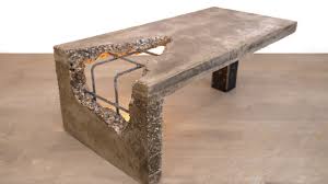 Move the 2×4 in a sawing motion. Diy Concrete Coffee Table Urban Decay Table Youtube