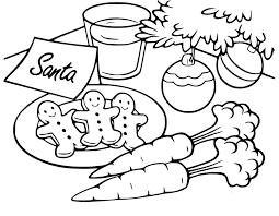 The spruce / ashley deleon nicole these free pumpkin coloring pages will be sna. Christmas Cookies For Santa Coloring Page Free Printable Coloring Pages For Kids