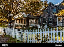 Shining Sails Bed & Breakfast Monhegan Island, Maine, USA Stock Photo -  Alamy