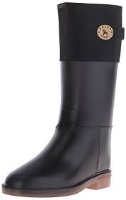 Dafna By Naot Womens Harriet Rain Boot Black 37 Eu665 M Us Want To Know More Click On The Image Boots Rain Boots Womens Mid Calf Boots