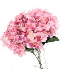 Maybe you would like to learn more about one of these? Buy Charmly 7 Big Head Artificial Hydrangea Flowers Fake Silk Bouquet Flower For Home Hotel Wedding Party Garden Floral Decor Approx 17 High Pink Online In Turkey B07dx5mkq3